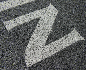 Vinyl Mesh Inlay Logo Mats
